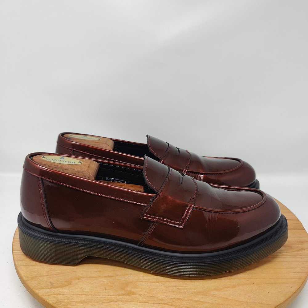 Dr. Martens Abby Loafers- Womens- Size 10- Burgundy- [AW224]- Casual Shoes